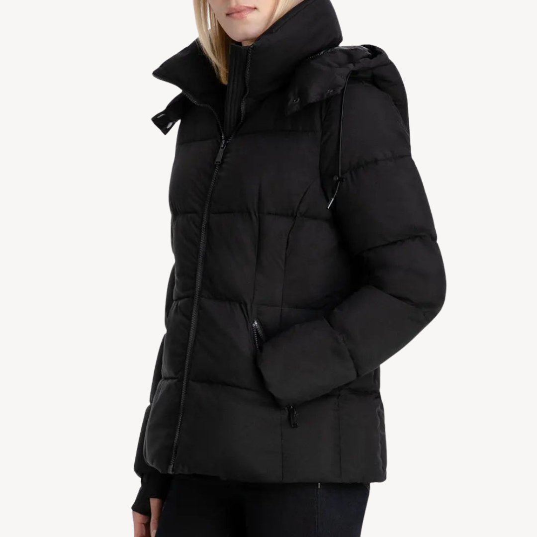 Women’s Faux Hooded Puffer Jacket