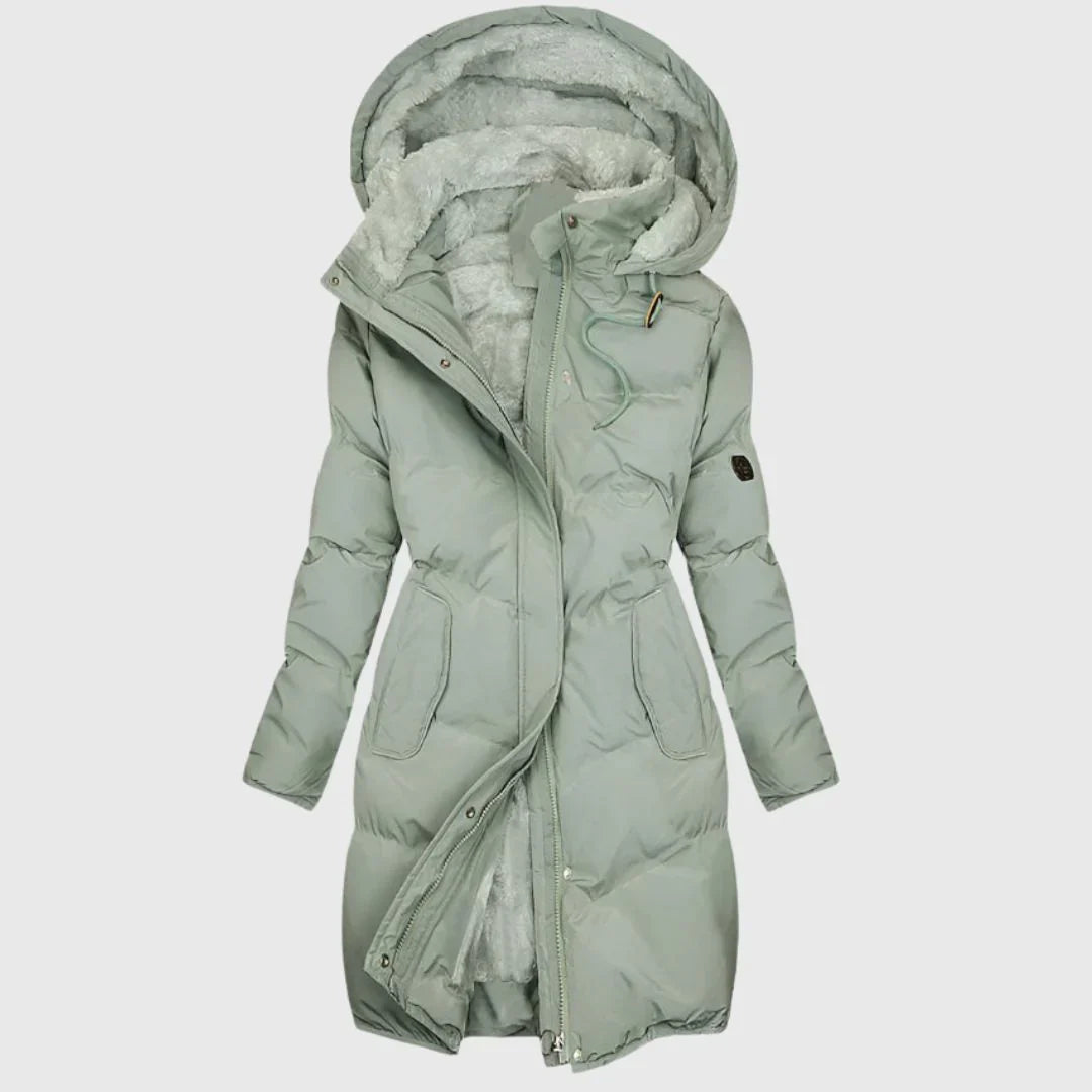 Warm Padded Ladies Parka Jacket - BritishElegance