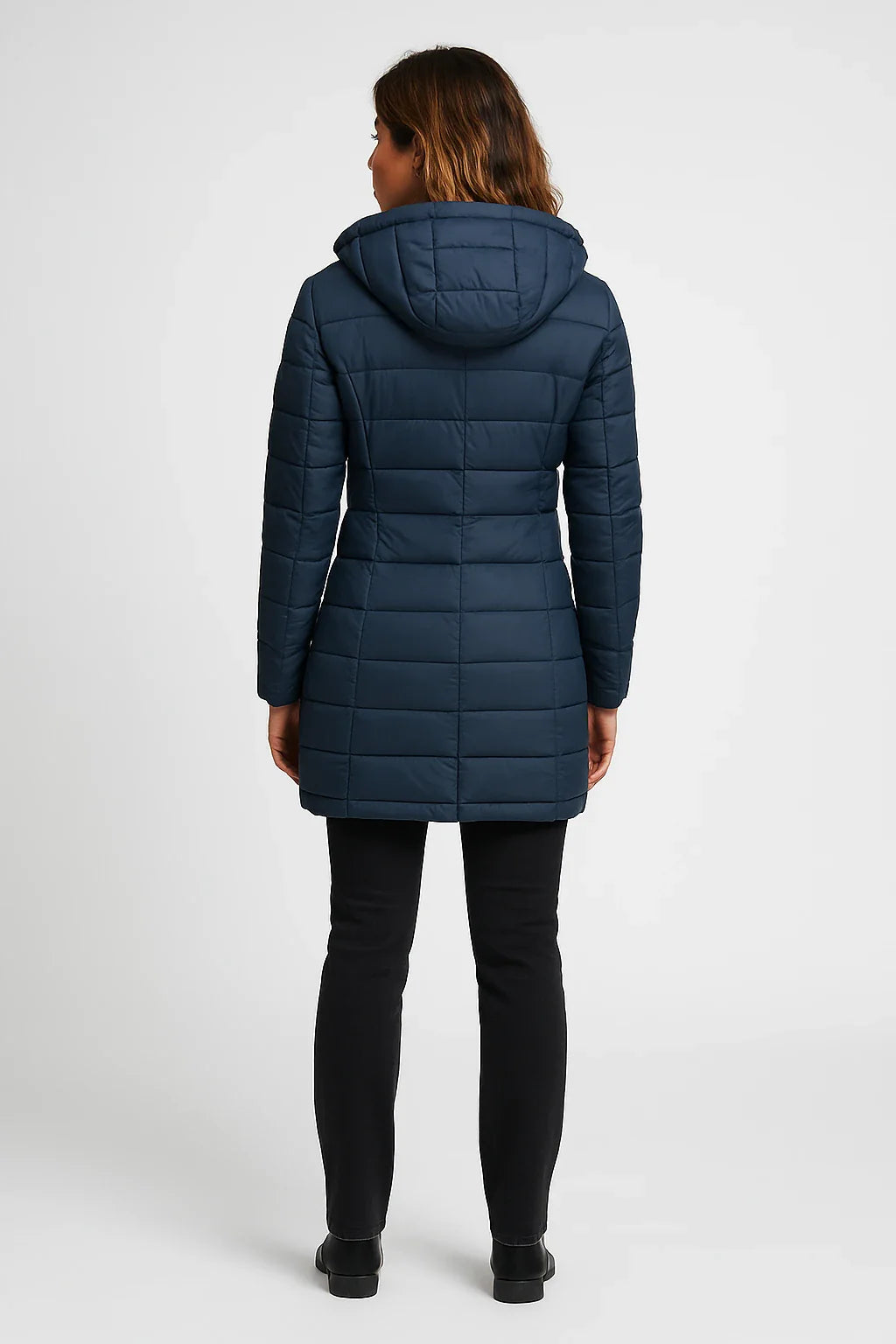 Women’s Quilted Mid-Length Puffer Coat