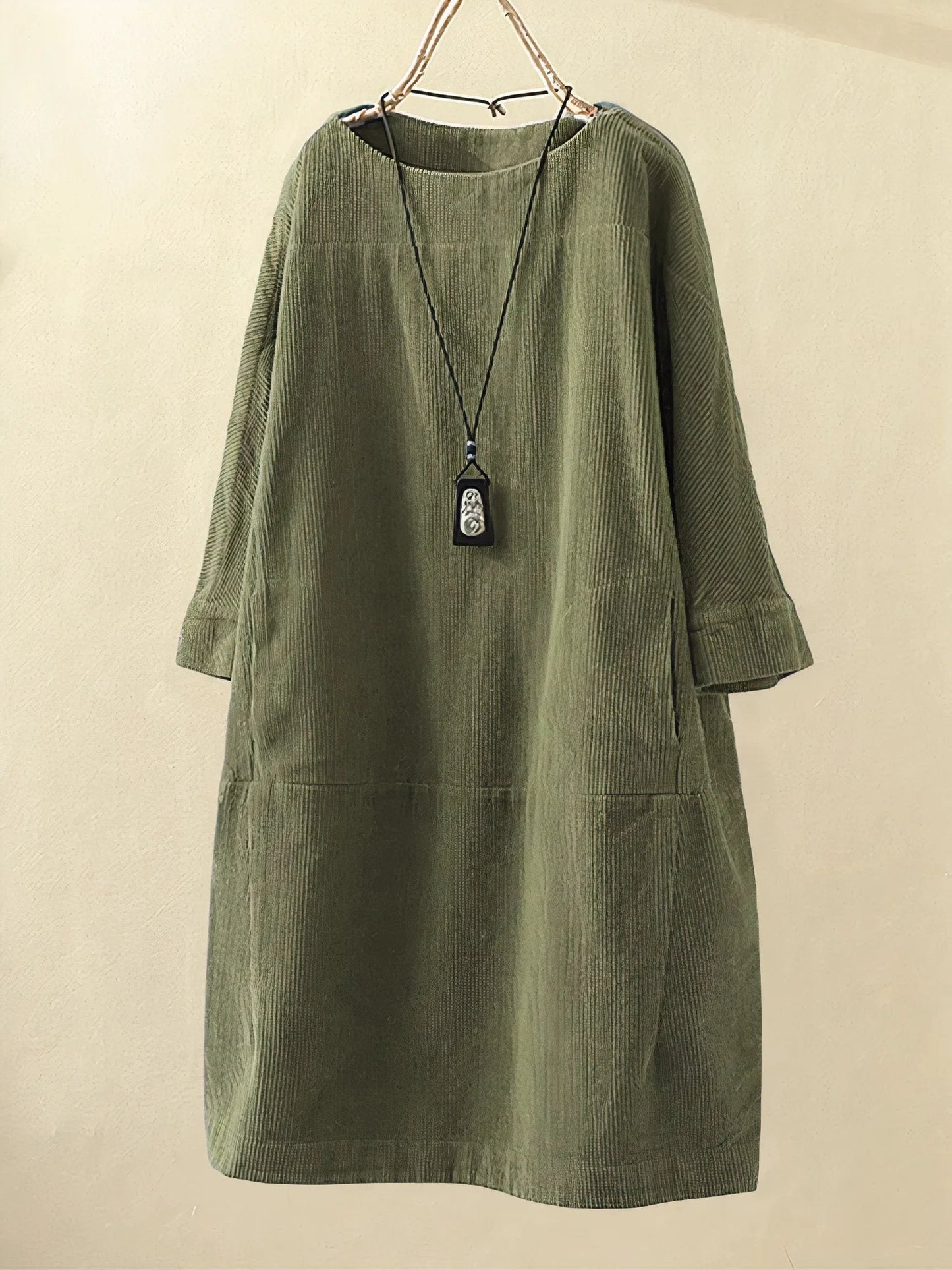 Ladies Casual Short Sleeve Dress - BritishElegance