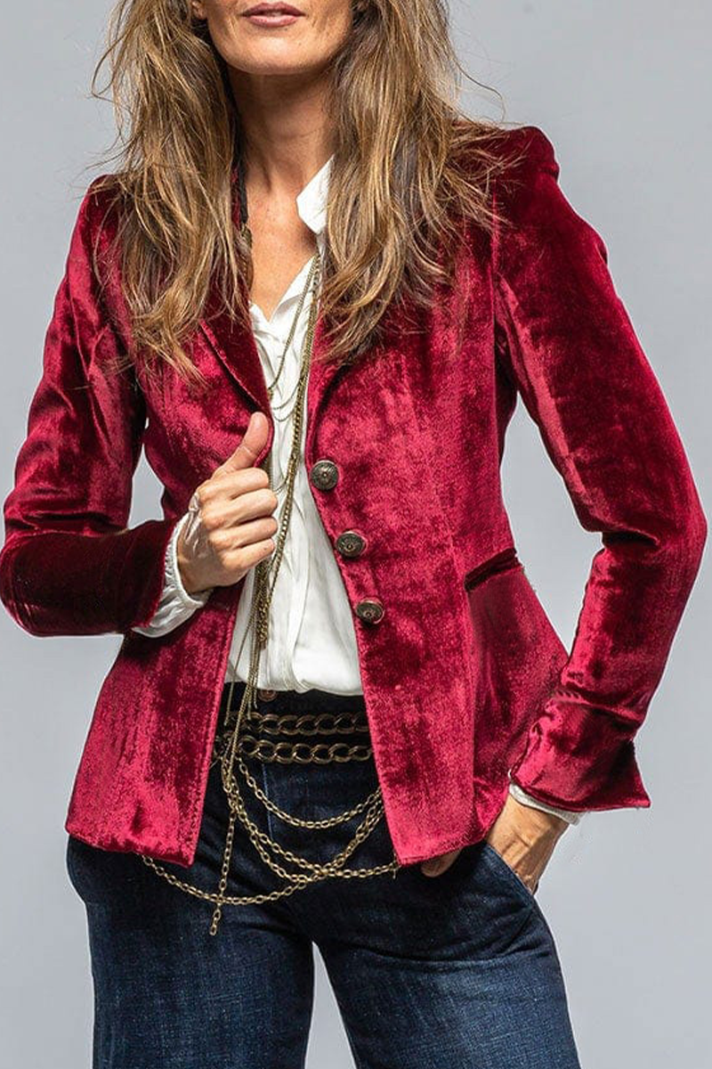 Lily | Women's Retro Blazer with Lapel