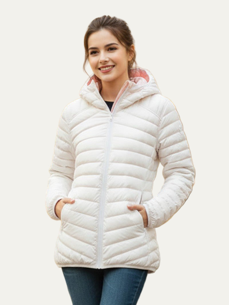 Women’s Lightweight Hooded Puffer Jacket