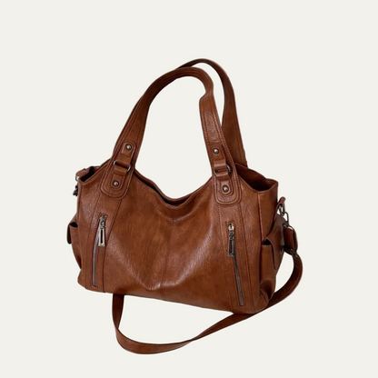 Women’s Slouchy Multi-Pocket Tote Bag