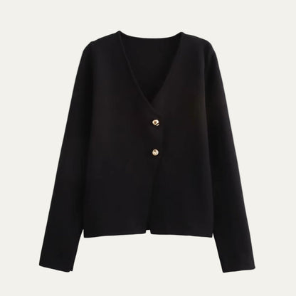 Women’s Elegant Wrap Knit Top
