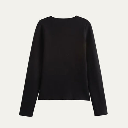Women’s Elegant Wrap Knit Top