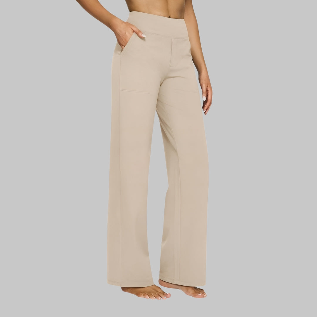 Soft Comfortable Women's Elastic Pants Casual Wear