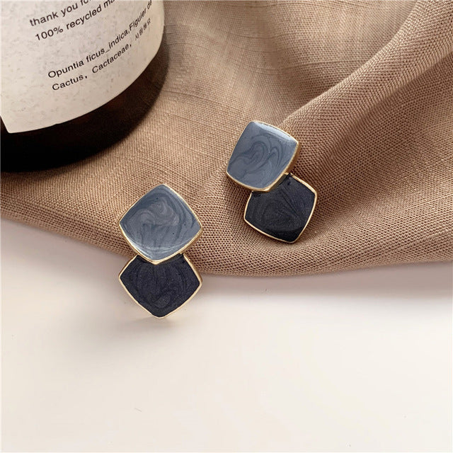 Fashion Circle Stud Earrings for Women