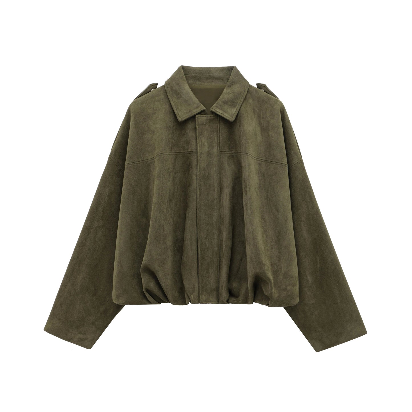MotoCoat | Women's Vintage Suede Bomber Jacket – Casual Zipper Motorcycle Coat for Autumn