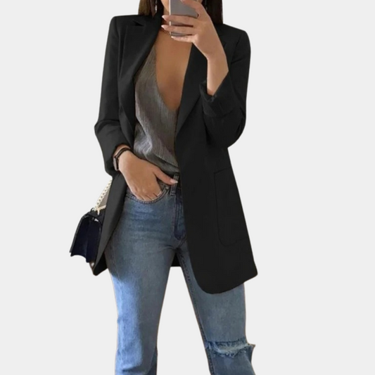 Classic Oversized Women's Jacket - BritishElegance