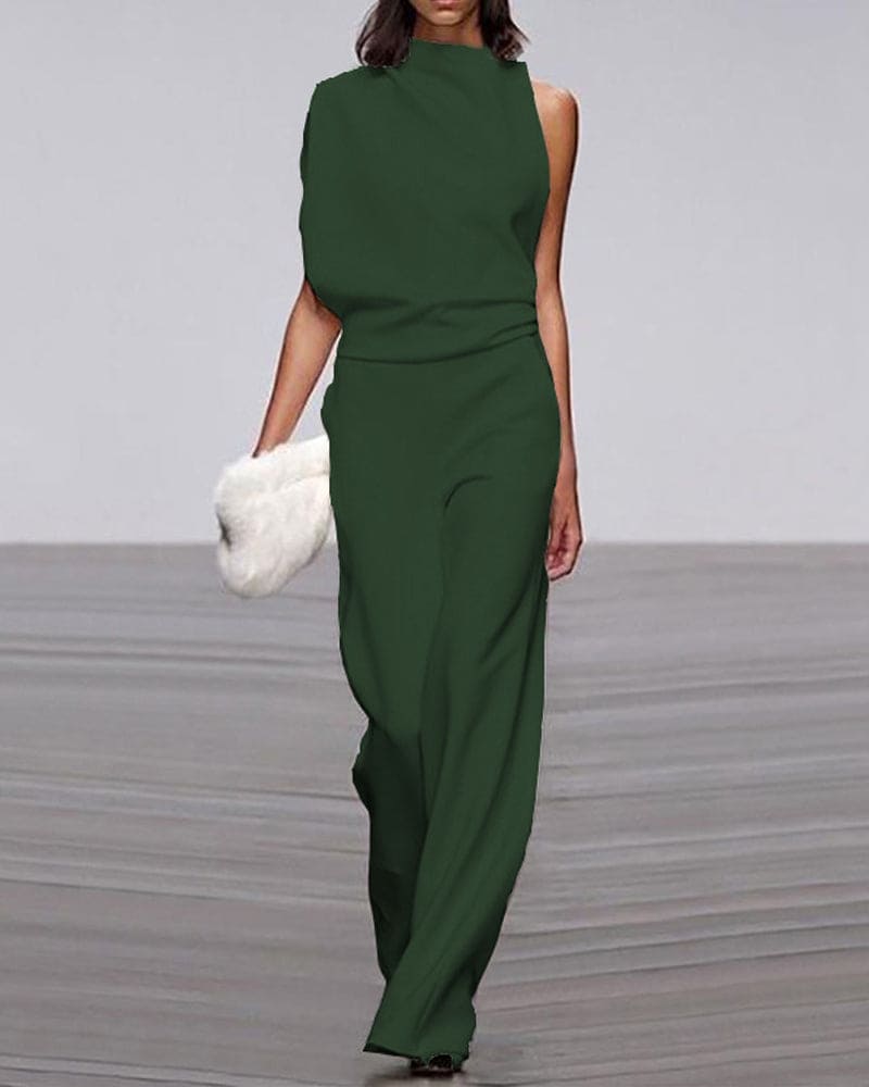 Flowy Summer Wide Leg Jumpsuit for Women