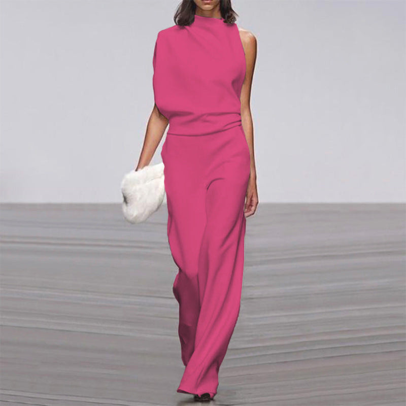 Flowy Summer Wide Leg Jumpsuit for Women