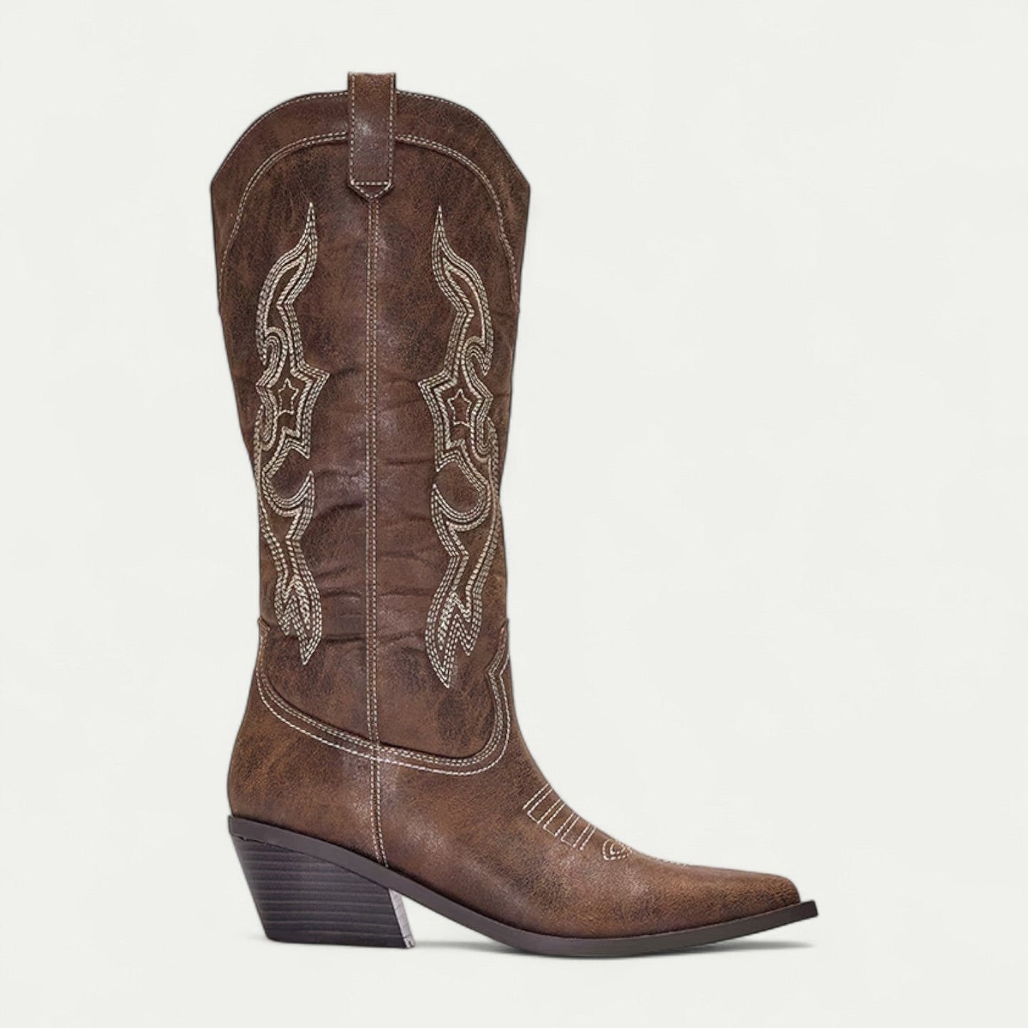 Women’s Polished Leather Western Boots