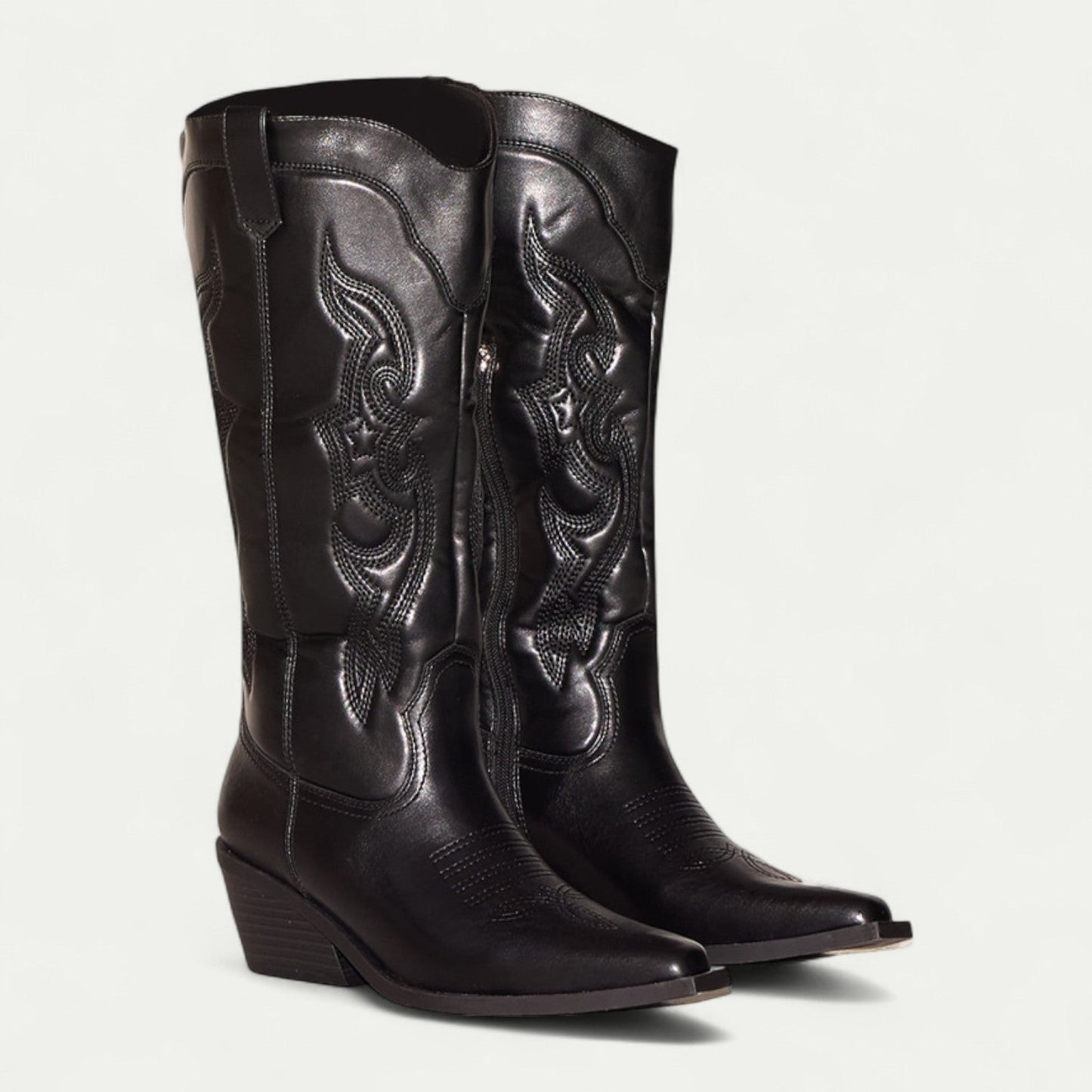 Women’s Polished Leather Western Boots