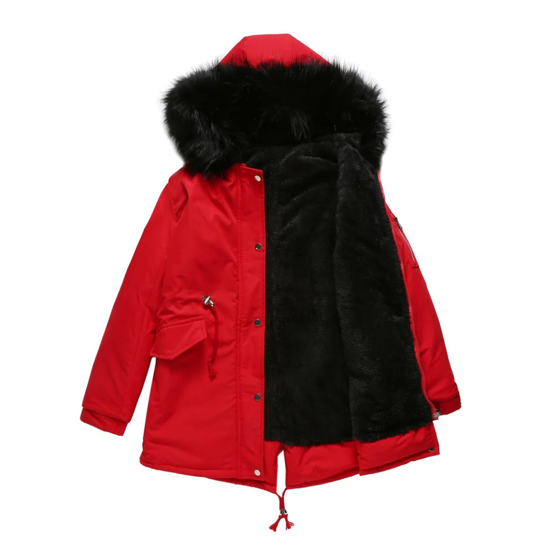 Alicia | Women's Button-Down Parka Winter Jacket