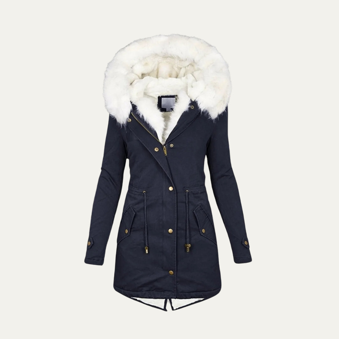 Women’s Faux Fur Trimmed Winter Parka
