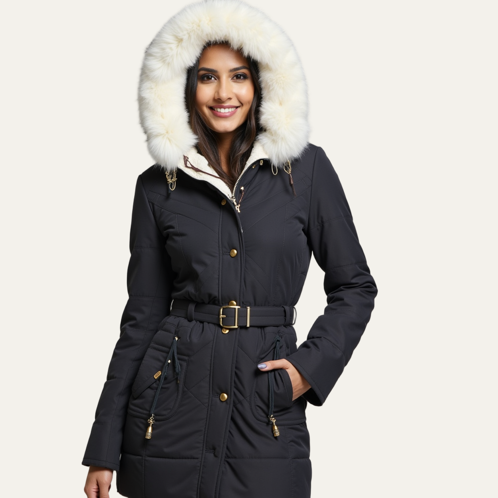 Women’s Faux Fur Trimmed Winter Parka