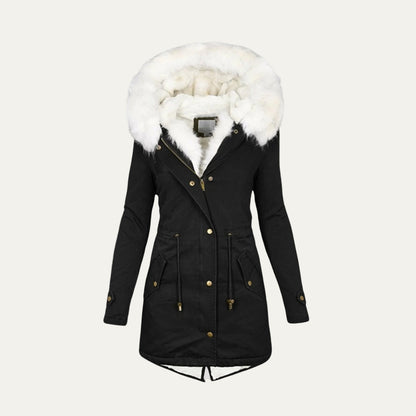 Women’s Faux Fur Trimmed Winter Parka