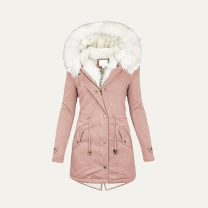 Women’s Faux Fur Trimmed Winter Parka