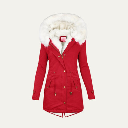 Women’s Faux Fur Trimmed Winter Parka