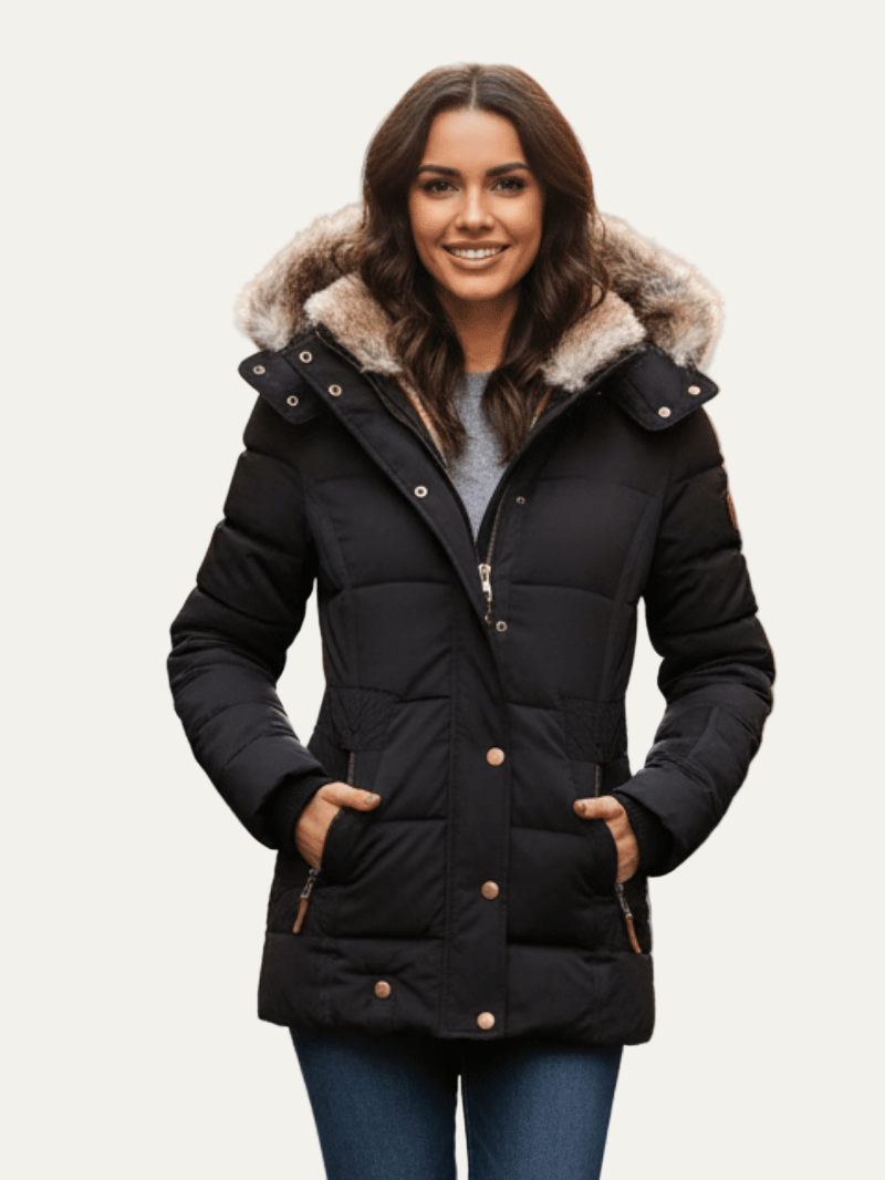 Women’s Cinched Waist Winter Parka