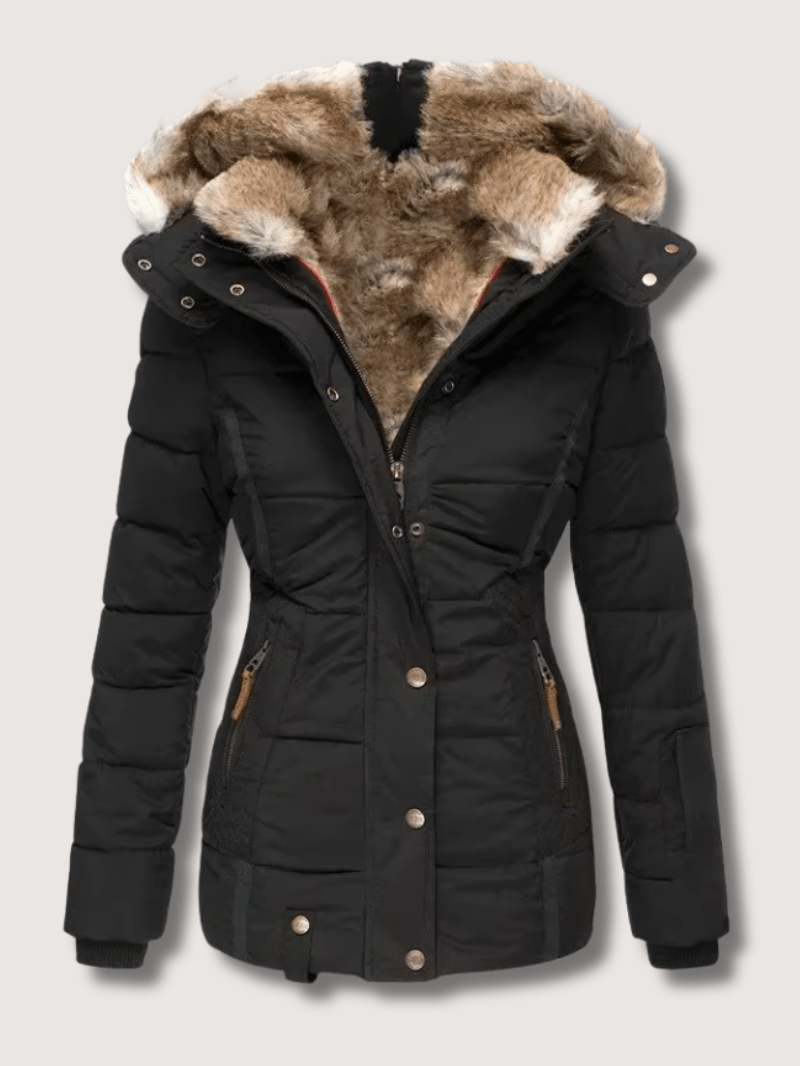 Women’s Cinched Waist Winter Parka