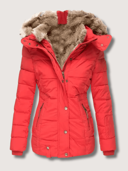 Women’s Cinched Waist Winter Parka