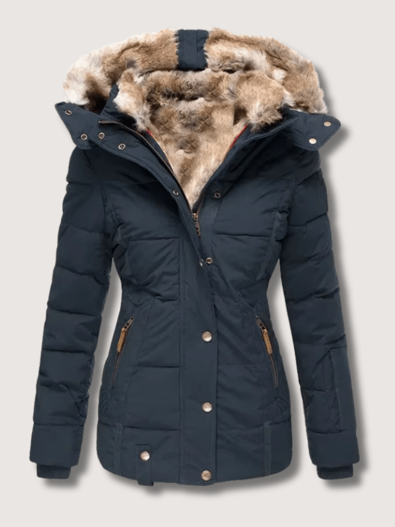 Women’s Cinched Waist Winter Parka
