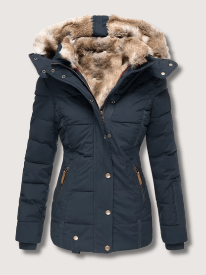 Women’s Cinched Waist Winter Parka