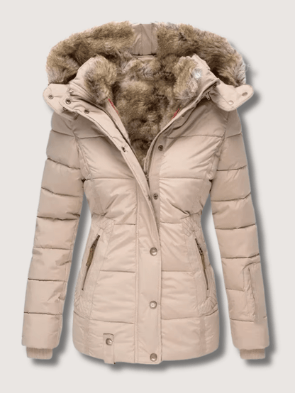 Women’s Cinched Waist Winter Parka