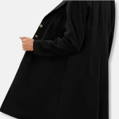 Women’s Elegant Long A-Line Coat