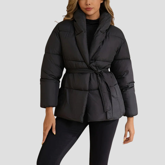 Women’s Black Bubble Winter Jacket