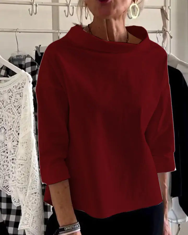 Women's Classic High Neck Top