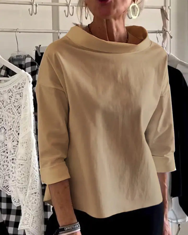 Women's Classic High Neck Top