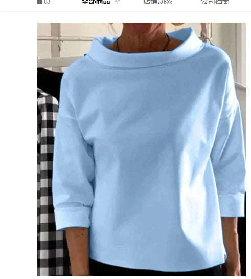 Women's Classic High Neck Top