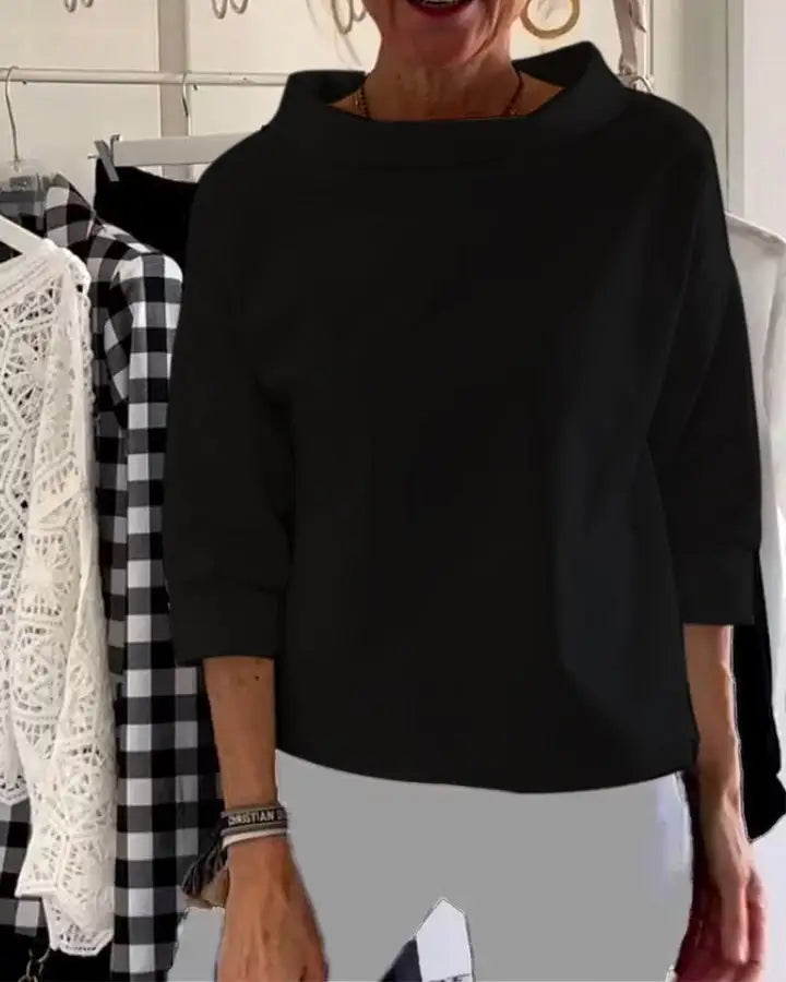 Women's Classic High Neck Top