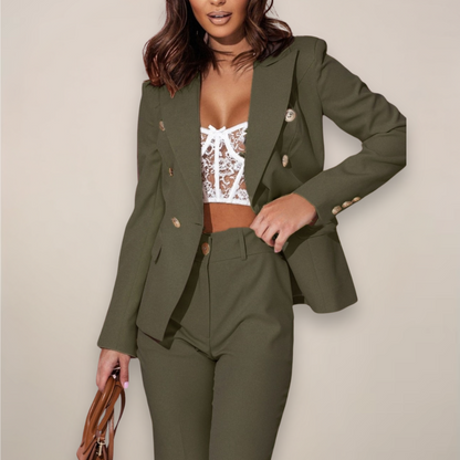 Classic 2 Piece Business Suit for Women