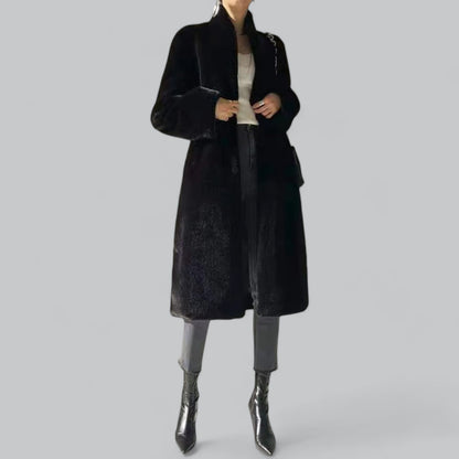 Women’s Elegant Fluffy Faux Fur Coat