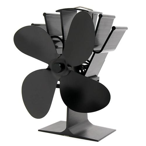 EcoFan | Wood Stove Heat-Powered Aluminum Fan for Even Airflow