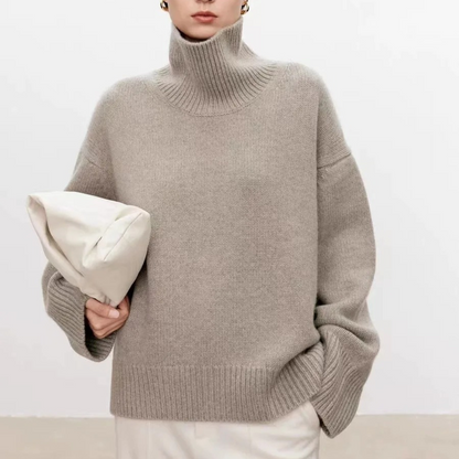 Women’s Pure Cashmere Turtleneck Sweater