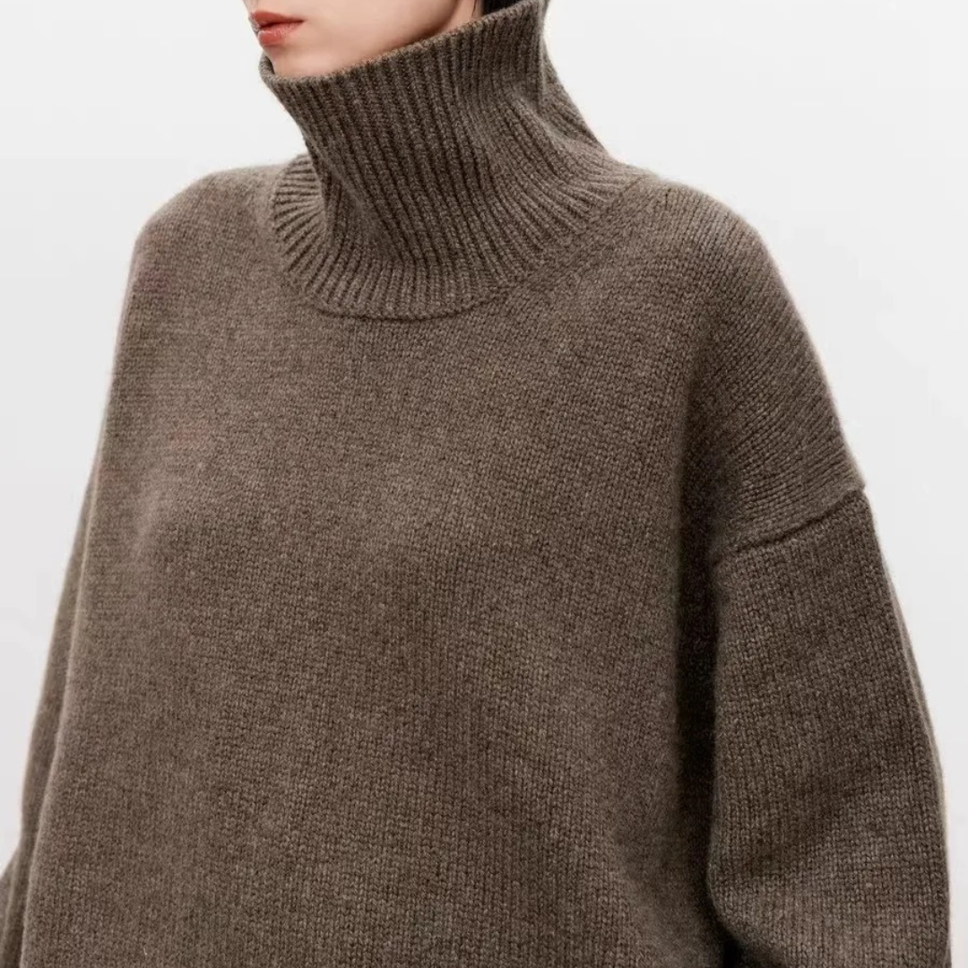 Women’s Pure Cashmere Turtleneck Sweater