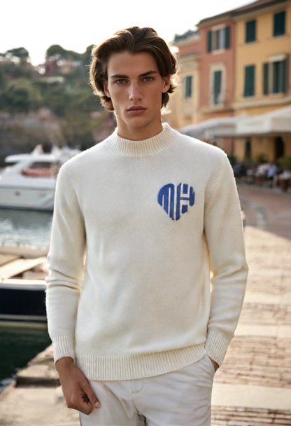 Archie - Stylish Autumn Crew Neck Logo Jumper