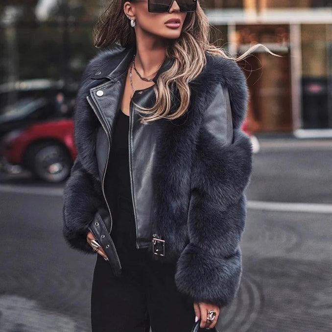 Wrenlee | Women's Fluffy Jacket | Winter