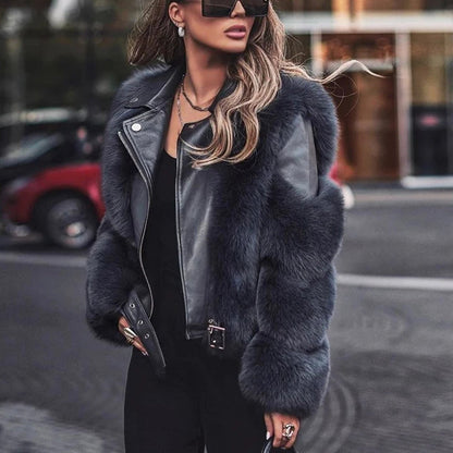 Wrenlee | Women's Fluffy Jacket | Winter