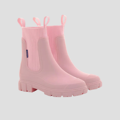 Women’s Rainproof Knit Shaft Boots