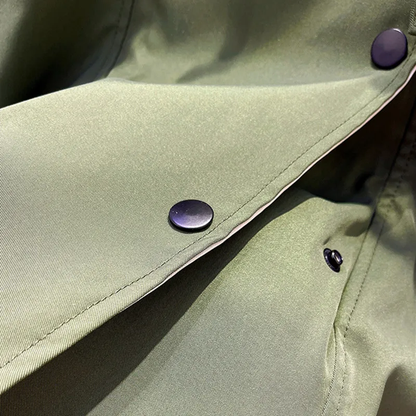 Women’s High-Collar Cape Lapel Short Coat