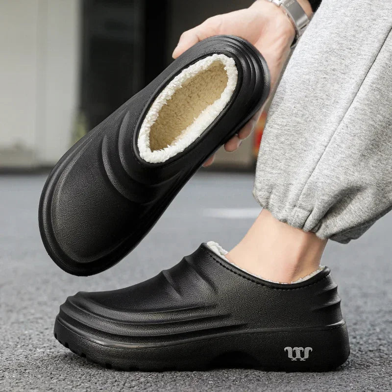 Waterproof Leather Boots - BritishElegance