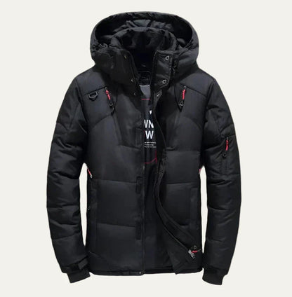 Men’s Heavy Duty Hooded Puffer Jacket