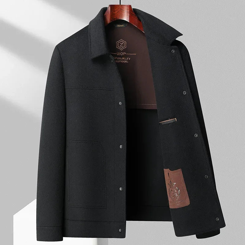 Stylish Traditional Mens Leather Jacket
