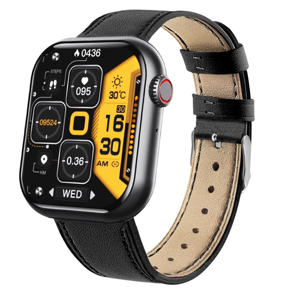 Zelara 2024 blood sugar Blood pressure heart frequency blood oxygen sleep monitoring waterproof smartwatch