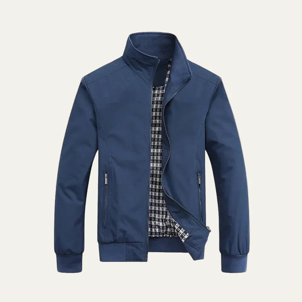 Men’s Lightweight Collared Bomber Jacket